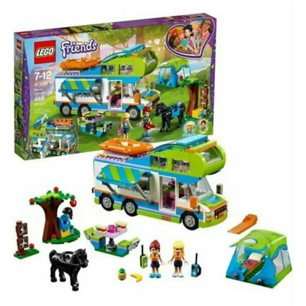 LEGO FRIENDS 41339 MIA’S CAMPER VAN 488 PCS NEW FACTORY SEALED RETIRED SET